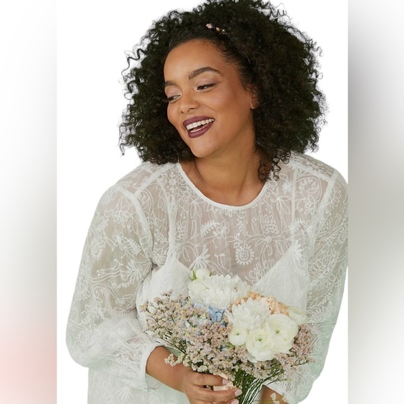 NWT White Just the Beginning White Maxi Dress  XL - Picture 4 of 4